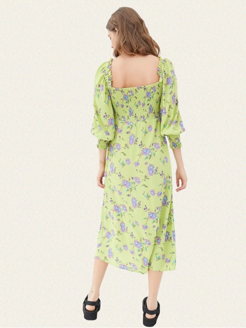 Faithfull the Brand Mathilde Midi Dress - Picture 3 of 11